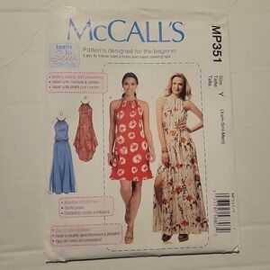 Women's Floral Maxi Dress Pattern